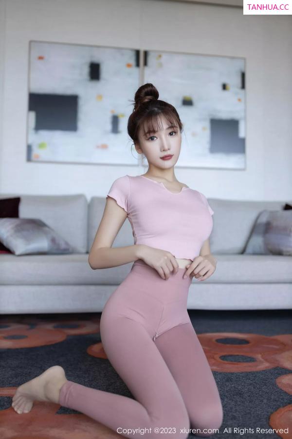 陆萱萱  [XiuRen]高清写真图 2023.11.30 No.7746 陆萱萱 美腿瑜伽服第8张图片